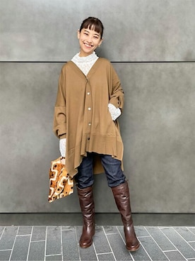 「JOURNAL STANDARD SELECT（ジャーナルスタンダードセレクト）のアイテム」を使った、nakagawaさん（レディース・149cm）の秋コーディネート