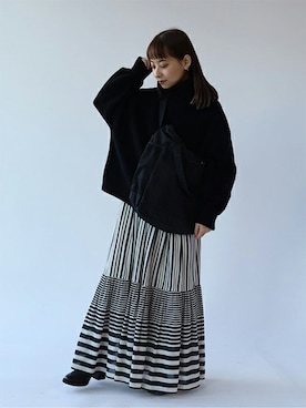 「JOURNAL STANDARD SELECT（ジャーナルスタンダードセレクト）のアイテム」を使った、nakagawaさん（レディース・149cm）の冬コーディネート