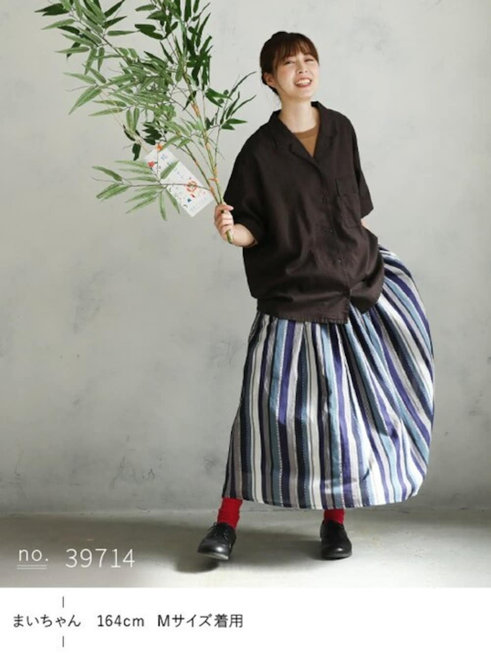 soulberry O.W.N 風と、揺れる柄スカート M O.W.N風と、揺れる柄スカート | soulberry