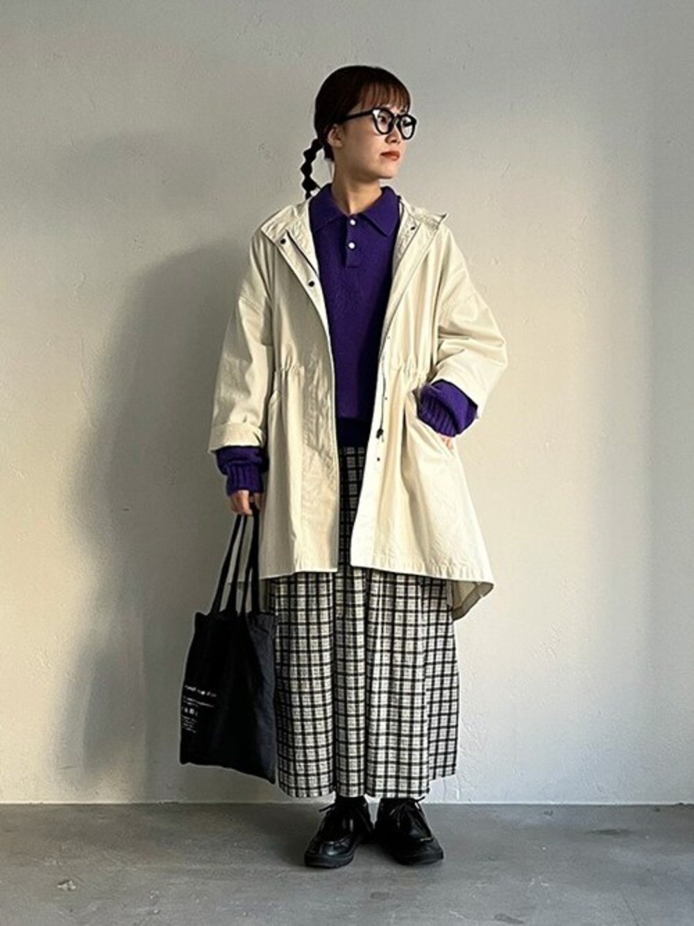 soulberry（ソウルベリー）の「黒と合わせたい、チェックのワンピース