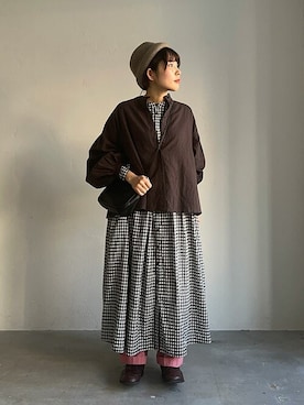 soulberryさん（レディース・156cm）の冬コーディネート