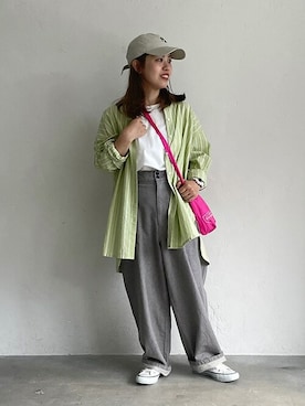 soulberryさん（レディース・156cm）の夏コーディネート