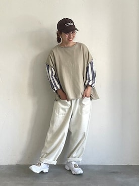 soulberryさん（レディース・156cm）の夏コーディネート