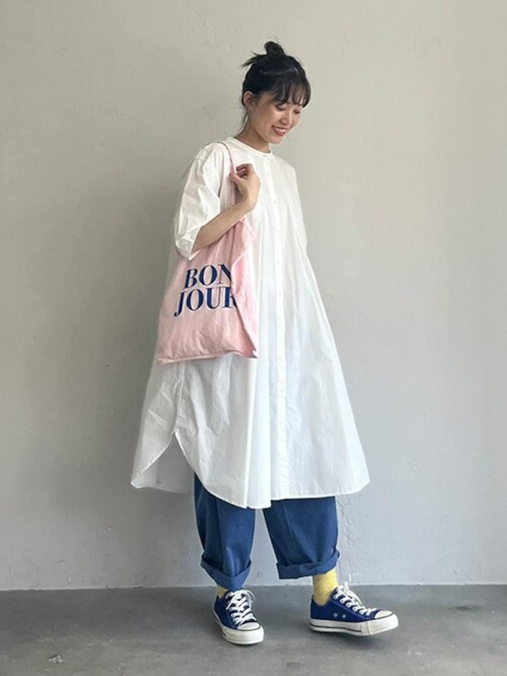 【未使用◉soulberry】朝霧ブルーのカラーパンツ soulberry（ソウルベリー）の「朝霧ブルーのカラーパンツ