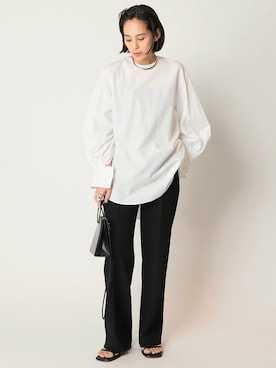 「AP STUDIO（エーピーストゥディオ）のアイテム」を使った、YUIさん（レディース・162cm）の春コーディネート