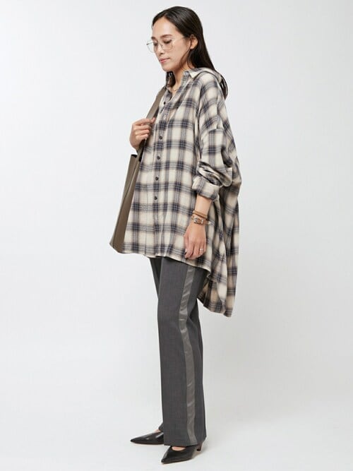 Side Line T/R Pants（スラックス）｜AP STUDIO（エーピーストゥディオ