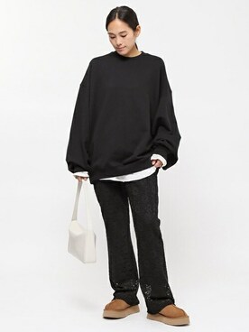 「PRE_（プレ）のアイテム」を使った、YUIさん（レディース・162cm）の秋コーディネート