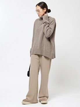 「AP STUDIO（エーピーストゥディオ）のアイテム」を使った、YUIさん（レディース・162cm）の秋コーディネート