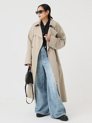 AP STUDIO MINITZ別注エフォートレストレンチコート MINITZ（ミニッツ）の「【MINITZ/ミニッツ】別注エフォートレス