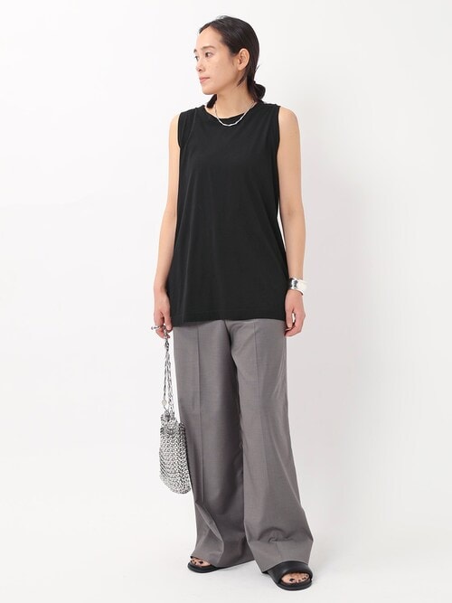 AP STUDIO T/R Wide slacks ワイドスラックス　36 AP STUDIO T/R Wide slacks ワイドスラックス 36