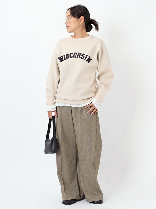 St.Johns 3rd Club】WISCONSIN C/N PULLOVER（ニット/セーター