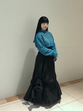 「#オトナカジュアル」｜「アイテム（その他シューズ）」を使った、梅田麻衣さん（レディース・148cm）の冬コーディネート