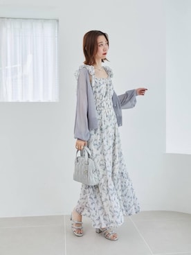 「ブルべ夏」｜nanaさん（レディース・158cm）の春コーディネート