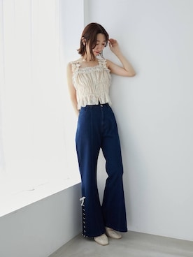 nanaさん（レディース・158cm）の夏コーディネート