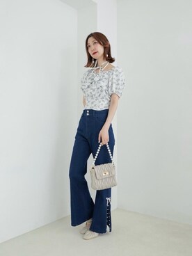 nanaさん(レディース・158cm)の夏コーディネート