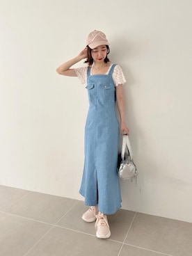 nanaさん（レディース・158cm）の夏コーディネート