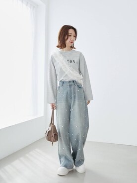 nanaさん（レディース・158cm）の夏コーディネート