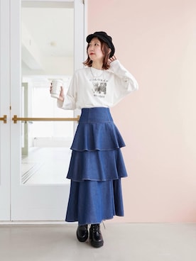 nanaさん（レディース・158cm）の夏コーディネート