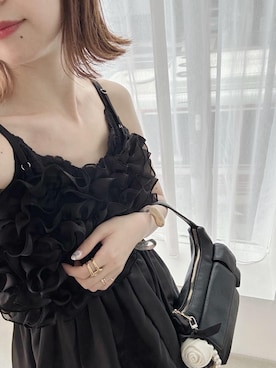 「ブルべ夏」｜nanaさん（レディース・158cm）の夏コーディネート