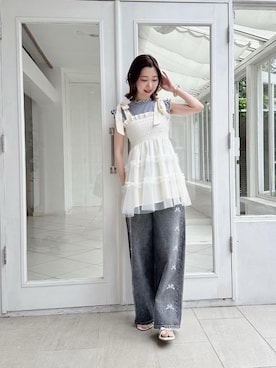 nanaさん(レディース・158cm)の夏コーディネート