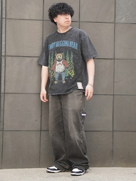 「EXAMPLE（エグザンプル）のアイテム」を使った、MFC STORE 中目黒さん（メンズ・178cm）の夏コーディネート