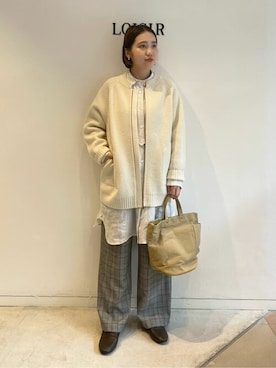 LOISIR_staffさん（レディース・156cm）の秋コーディネート