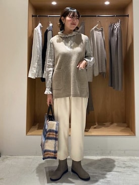 LOISIR_staffさん（レディース・168cm）の秋コーディネート