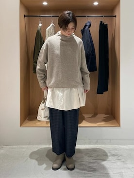 LOISIR_staffさん(レディース・166cm)の秋コーディネート