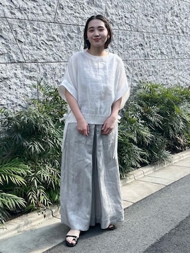 LOISIR_staffさん（レディース・156cm）の春コーディネート