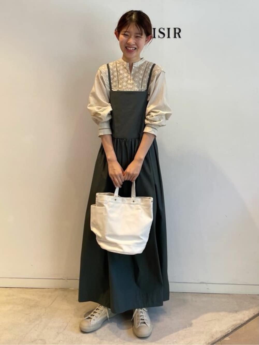 今期　LOISIR コットンケミカルレースブラウス 今期 LOISIR コットンケミカルレースブラウス - メルカリ