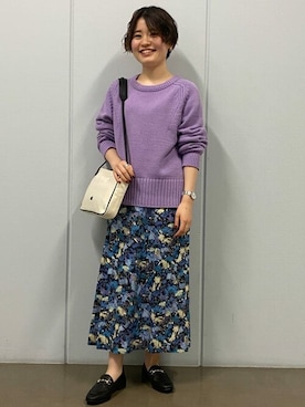 「Jack Gomme（ジャックゴム）のアイテム」を使った、ayakaさん（レディース・151cm）の冬コーディネート