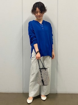 「marco masi（マルコマージ）のアイテム」を使った、ayakaさん（レディース・151cm）の春コーディネート