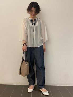 「marco masi（マルコマージ）のアイテム」を使った、ayakaさん（レディース・151cm）の春コーディネート