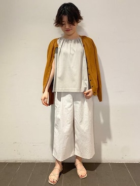 「human woman（ヒューマンウーマン）のアイテム」を使った、ayakaさん（レディース・151cm）の夏コーディネート
