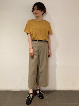 「フレンチカジュアル」｜ayakaさん（レディース・151cm）の夏コーディネート