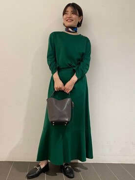 「アイテム（バンダナ/スカーフ）」を使った、ayakaさん（レディース・151cm）の夏コーディネート