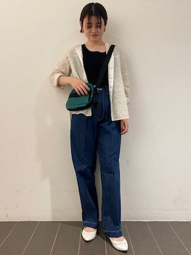 「Jack Gomme（ジャックゴム）のアイテム」を使った、ayakaさん（レディース・151cm）の夏コーディネート