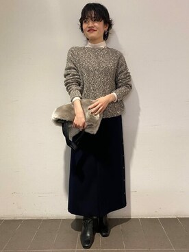 ayakaさん（レディース・151cm）の冬コーディネート