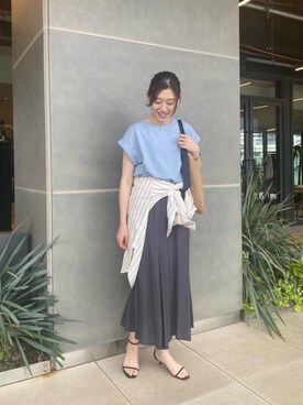 mahoさん（レディース・167cm）の夏コーディネート