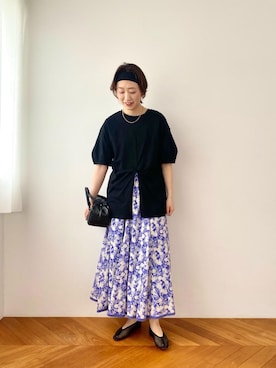 mahoさん（レディース・167cm）の春コーディネート