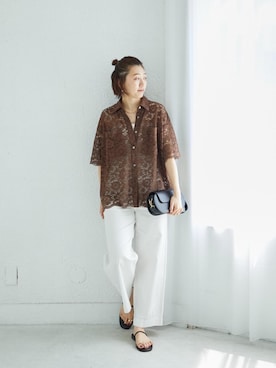 mahoさん（レディース・167cm）の夏コーディネート