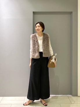 「アイテム（その他アウター）」を使った、mahoさん（レディース・167cm）の夏コーディネート