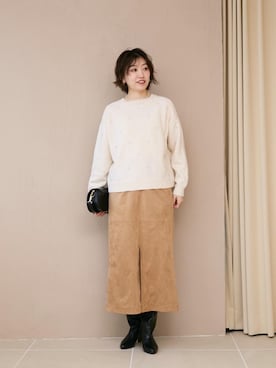 mahoさん（レディース・167cm）の冬コーディネート