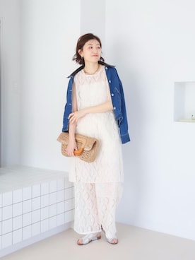 mahoさん（レディース・167cm）の春コーディネート