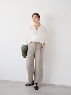 mahoさん（レディース・167cm）の春コーディネート