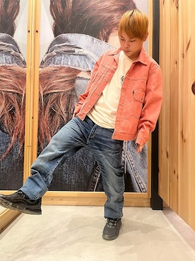 リーバイス STAFF MENさん(メンズ・164cm)の春コーディネート