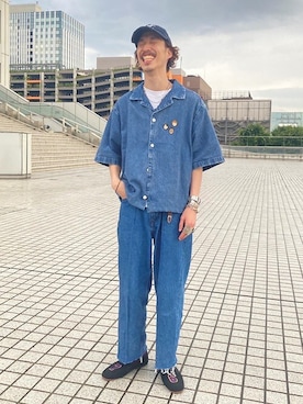 リーバイス STAFF MENさん（メンズ・165cm）の夏コーディネート