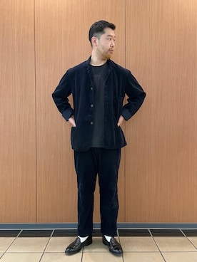 「Levi's（リーバイス）のアイテム（チノパンツ）」を使った、リーバイス STAFF MENさん（メンズ・175cm）の秋コーディネート
