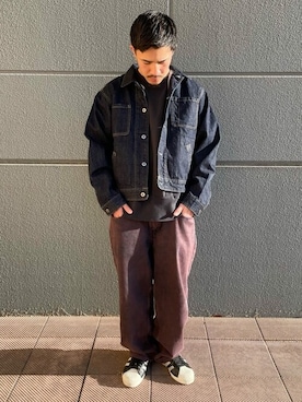 リーバイス STAFF MENさん(メンズ・169cm)の春コーディネート