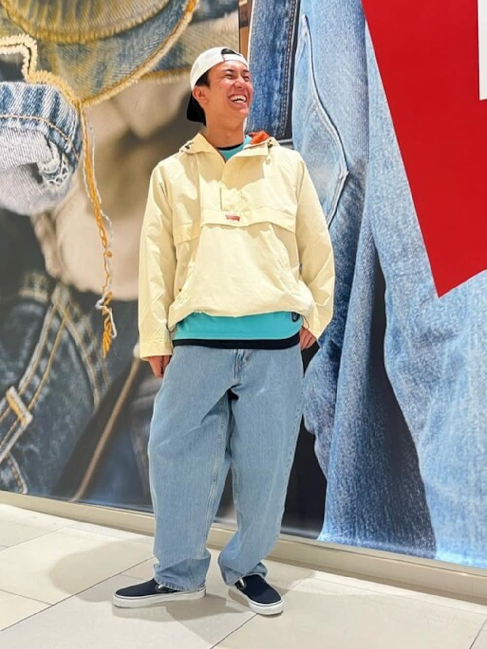 リーバイス STAFF MEN｜Levi'sのナイロンジャケットを使った